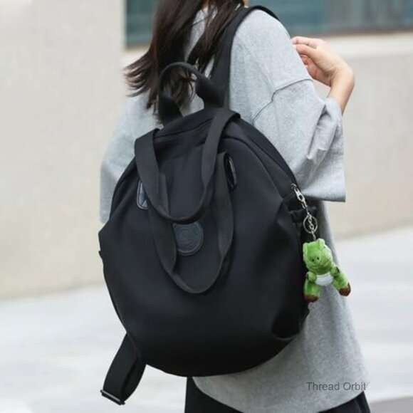 Large Waterproof Nylon Backpack Purse Anti-theft Travel Work Shoulder Bag main image 7